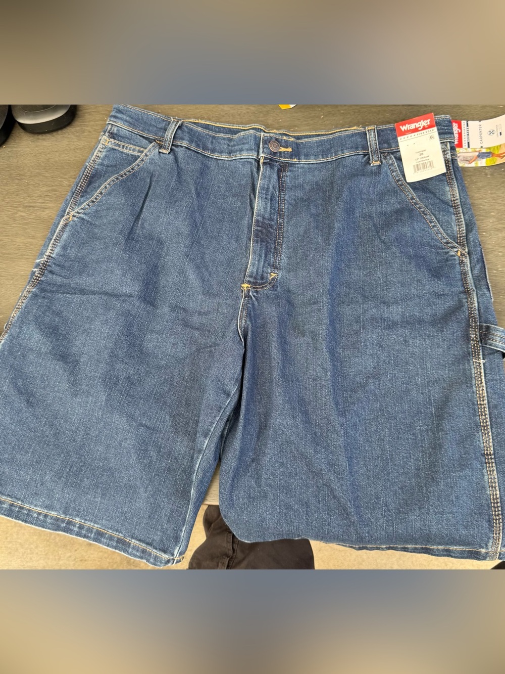 Wrangler Relaxed Fit Carpenter Denim Short